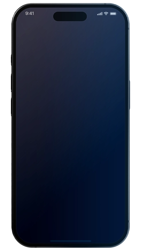 Mobile Handelsoberfläche von Vexilo Naren